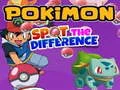 Pokimon Spot the differences