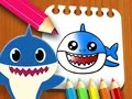 Baby Shark Coloring Book