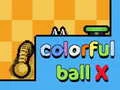 Colorful ball X Colorful ball X