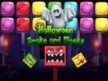 Halloween Snake and Blocks Halloween Snake and Blocks