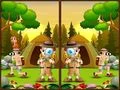 Spot 5 Differences Camping