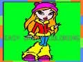 Easy Bratz Coloring Easy Bratz Coloring