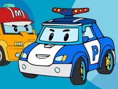 Robocar Coloring Book – tasuta veebimäng