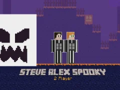 Steve Alex Spooky 2 Player — bezmaksas tiešsaistes spēle