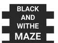Maze Black And Withe