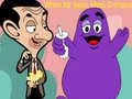 When Mr Bean meet Grimace When Mr Bean meet Grimace