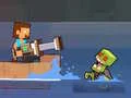 Pirate Block Craft Monster Shooter