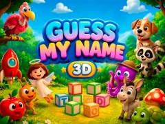 თამაში Guess my Name 3D ონლაინ
