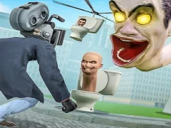 Skibidi Toilet TopDown — bezmaksas tiešsaistes spēle