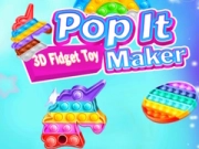 Pop It 3D Fidget Toy Maker Pop It 3D Fidget Toy Maker