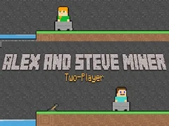 Alex and Steve Miner Two-Player Alex and Steve Miner Two-Player