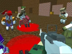 Blocky Warfare The Aweper Zombie — bezplatná online hra