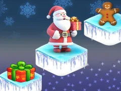 Santa Ice Jump — bezmaksas tiešsaistes spēle