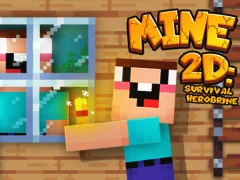Mine 2D Survival Herobrine — 無料オンラインゲーム