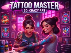 Tattoo Master 3D: Crazy Art