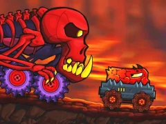 Car Eats Car: Volcanic Adventure — لعبة مجانية اون لاين