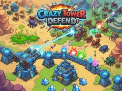 Игра Crazy Tower Defend онлајн