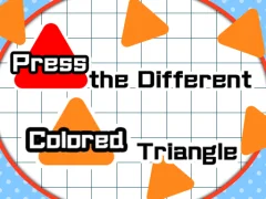Press The Different Colored Triangle — 무료 온라인 게임