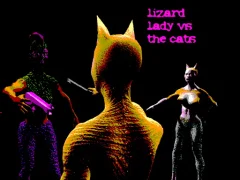 Lizard Lady Vs The Cats — bezplatná online hra
