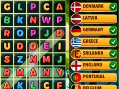 Peli Word Search Countries verkossa