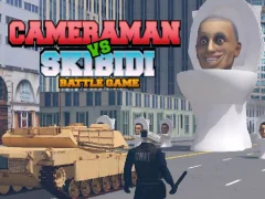 Cameraman vs Skibidi Battle Game — bezmaksas tiešsaistes spēle