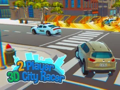 2 Player 3d City Racer — لعبة مجانية اون لاين