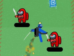 Rainbow Friends Jetpack — bezmaksas tiešsaistes spēle