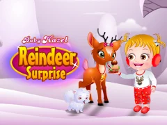游戏Baby Hazel. Reindeer surprise在线