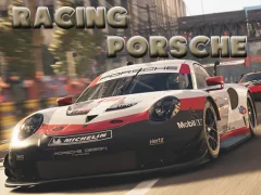 Xogo Racing Porsche Jigsaw en liña