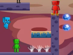 Igra Fire And Water In Zombies World 2 online
