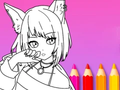 游戏Anime Manga Coloring Book在线