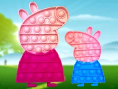 Pop It Pig Jigsaw — لعبة مجانية اون لاين