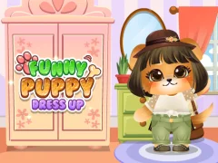 Funny Puppy Dress Up — لعبة مجانية اون لاين