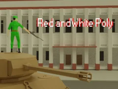 Red and White Poly — bezmaksas tiešsaistes spēle