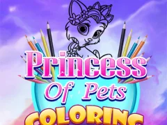 Princess Of Pets Coloring — free online game
