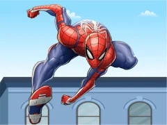 Spiderman Amazing Run — bezmaksas tiešsaistes spēle