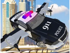 Police Flying Car Simulator — لعبة مجانية اون لاين