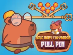 Save Baby Capybaras Pull Pin – kostenloses Online-Spiel