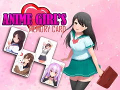 Xogo Anime Girls Memory Card en liña