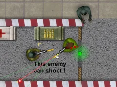 Zombie Shooting 2D — bezplatná online hra