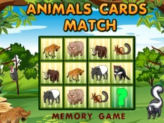 Animals Cards Match  — 무료 온라인 게임