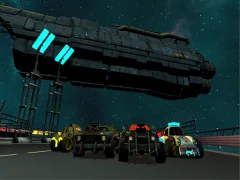 Moon Car Stunt — bezmaksas tiešsaistes spēle