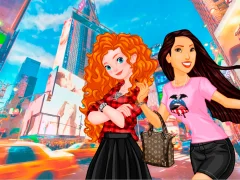 Princesses Visit New York — ücretsiz çevrimiçi oyun