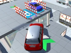 Xogo Xtreme Sky Car Parking en liña