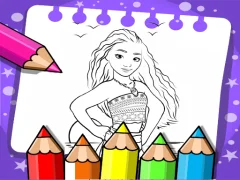 Moana Coloring Book — free online game
