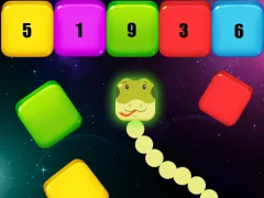 Snake Blocks and Numbers — bezmaksas tiešsaistes spēle