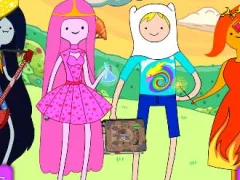 Spill Adventure Time Dress Up  online