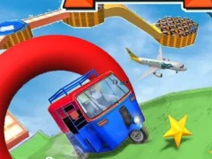 Tuk Tuk Speed Up Mega Ramp Stunt — لعبة مجانية اون لاين