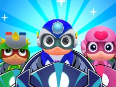 Xogo Masks Heroes Racing Kid en liña