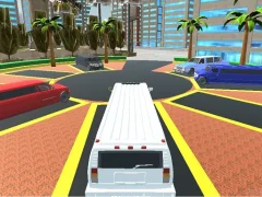 Luxury Limo Taxi Driver City — لعبة مجانية اون لاين
